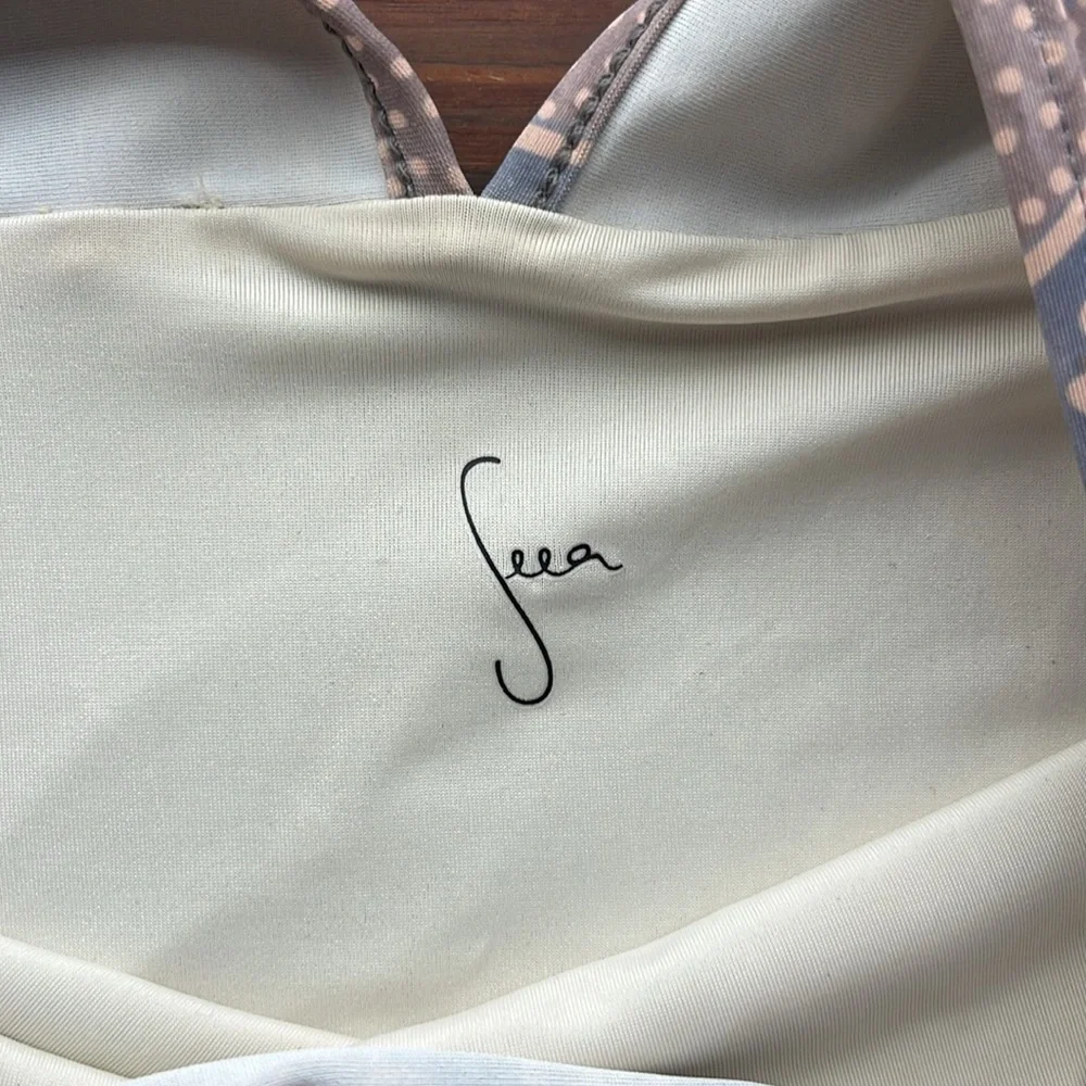 Seea Hermosa long sleeve multi-print surf beach one piece swimsuit - Picture 5 of 6